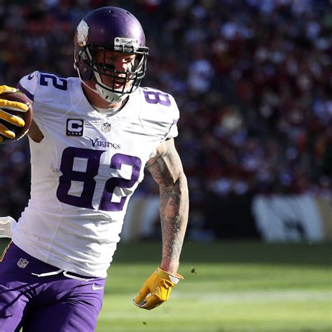 Kyle Rudolph Ties Vikings Franchise Record for Most Touchdowns by Tight ...