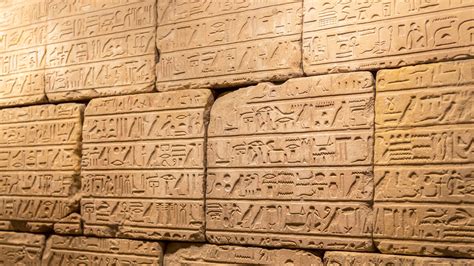 Hieroglyphics On Walls
