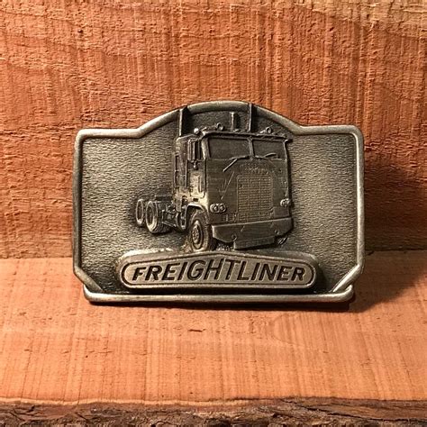 Vintage 1978 Freightliner Truck Belt Buckle Tonkin, I… - Gem