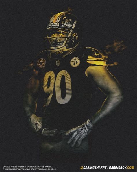 TJ Watt, Pittsburgh Steelers | Daring Boy Interactive | Pittsburgh steelers wallpaper ...