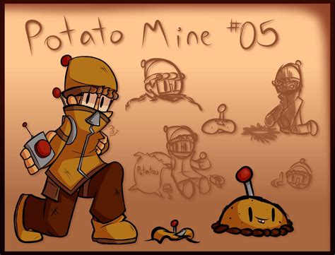 Humans Potato mine PVZ by AndrickARTS on DeviantArt