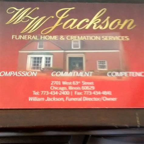 W W Jackson Funeral Home And Cremation Service | Chicago IL