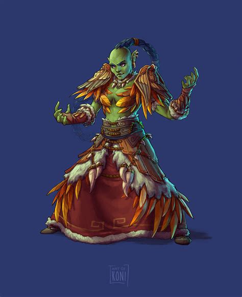 Orc Shaman by Koni-art on DeviantArt