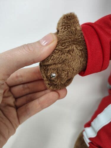 Brinley Bear - Great Wolf Lodge PLUSH Red Track Suit - 16" w/ Light in Hand | #4591953091