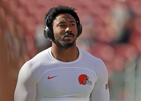 Myles Garrett close to signing 5-year contract extension with Browns worth $25 million a year ...