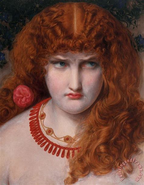 Anthony Frederick Augustus Sandys Helen Of Troy painting - Helen Of Troy print for sale