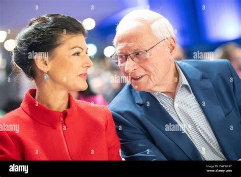 Gründungsparteitag der Partei BSW Bündnis Sahra Wagenknecht Vernunft und Gerechtigkeit ...