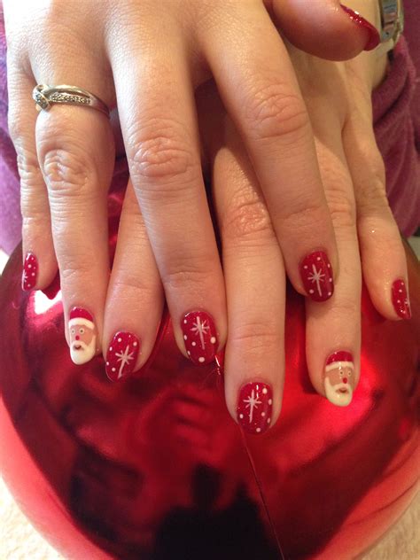 Free hand gel polish nail art x | Gel polish nail art, Christmas nail art, Beauty nails