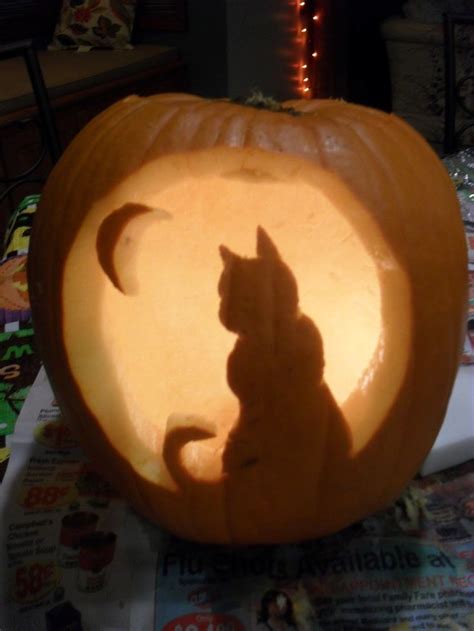 *Cat Pumpkin Carving Template* | Creative pumpkin carving, Cat pumpkin carving, Scary pumpkin ...