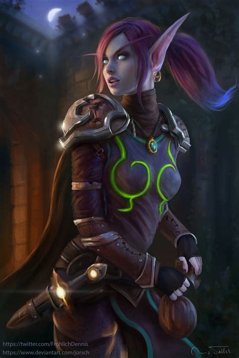 ArtStation - Void Elf Rogue