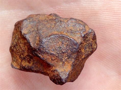 An 18g Henbury iron meteorite from Australia. Photo and specimen from ...