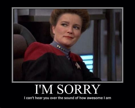 Awesome | Star trek funny, Star trek voyager, Star trek quotes