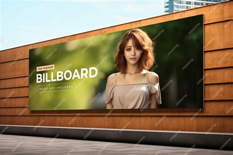 Premium PSD | Advertising billboard mockup