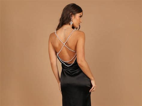 25 Backless Wedding Guest Dresses That Will Stun
