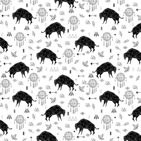 Buffalo Fabric Bison Fabric custom Print Fabric Fabric By | Etsy