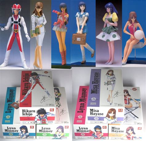 Robotech 6 figures Lisa Hayes Rick Hunter Lynn Minmay 1/6 PVC high quality model | eBay