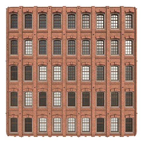 Red Brick Office Building Facade | Free PBR | TextureCan