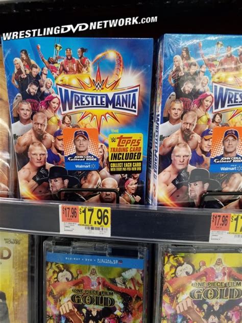 WWE Releases WRESTLEMANIA 33 DVD & Blu-Ray – Loads of Exclusives, Steelbook Pics, Kickoff Show ...