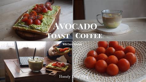 Avocado Toast With Cherry Tomatoes/ Alpukat Toast dengan tomat ceri, Sarapan sehat dan mudah ...