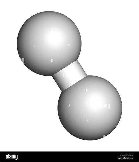 Hydrogen gas (H2) molecule Stock Photo, Royalty Free Image: 140017767 ...