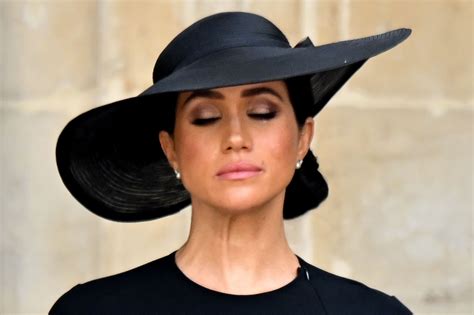 Meghan Markle cries at Queen Elizabeth II's funeral