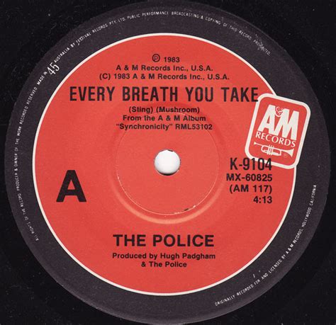 The Police - Every Breath You Take (1983, Vinyl) | Discogs