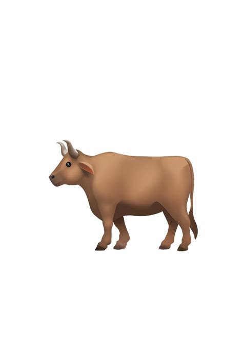 🐂 Ox Emoji in 2024 | Dog emoji, Emoji, Cow emoji