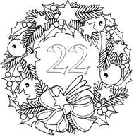 Anti Stress Coloring Pages Advent calendar