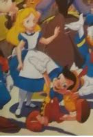 Pinocchio and Alice photo from Disneyland Paris - disney crossover Icon (44597937) - Fanpop ...