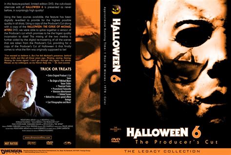 HalloweeN 6: The Producer's Cut - The Legacy Collection - Movie DVD Custom Covers ...