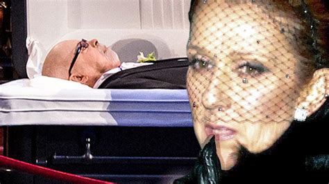 Rest In Peace! Céline Dion Cries In Front Of René Angélil’s Open Casket ...