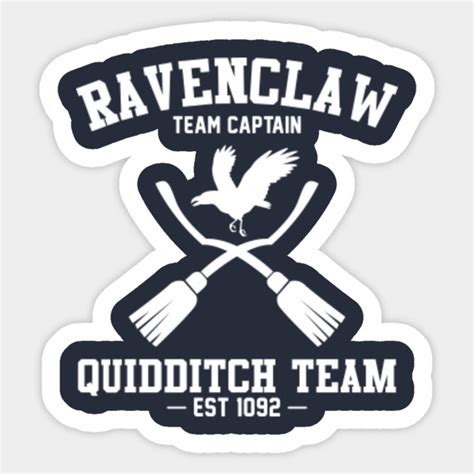 Ravenclaw Quidditch Team - Harry Potter - Sticker | TeePublic