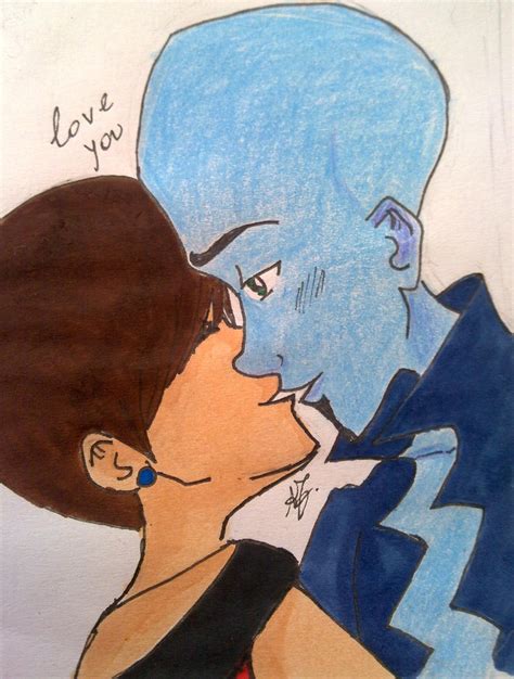 Megamind and Roxanne - kiss 1 by Arika27 on DeviantArt