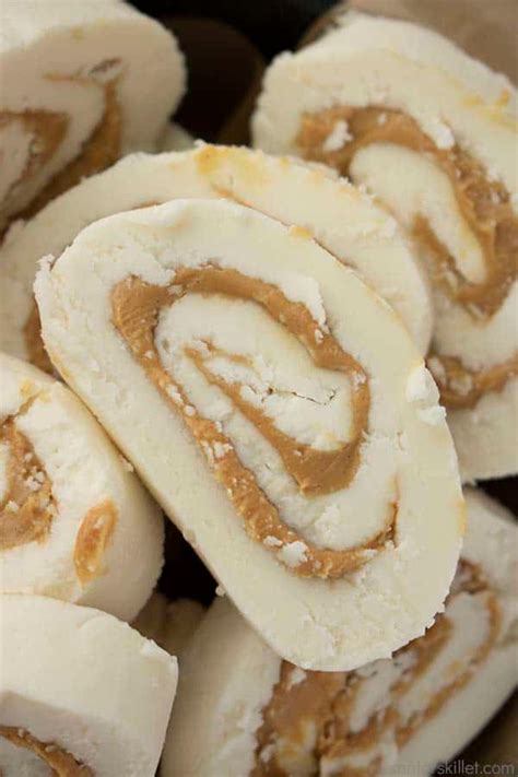 Peanut Butter Pinwheels are a very simple homemade candy treat. Sometimes c… | Peanut butter ...