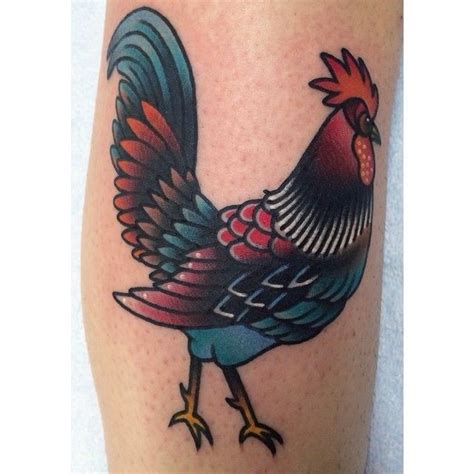 Rooster tattoo, Tattoos, Shoulder tattoos for women