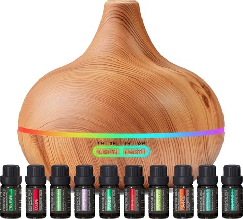 Buy Ultimate Aromatherapy Diffuser & Essential Oil Set - Ultrasonic ...