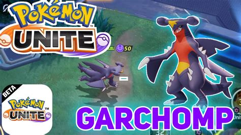 Pokémon UNITE - Garchomp Gameplay (Android, iOS) - YouTube