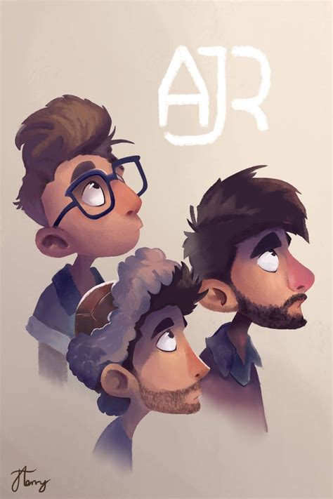 AJR Fanart by HarrisBoomYT | Band wallpapers, Fan art, Music artists