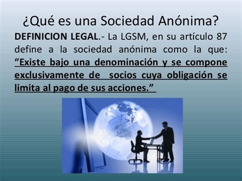 SOCIEDAD ANÓNIMA