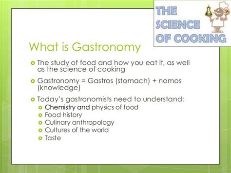 Gastronomy