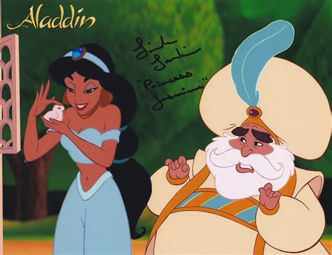 Linda Larkin Princess Jasmine in Aladdin signed 8x10 photo - Fanboy ...