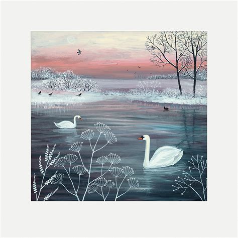 Jo Grundy (Winter Serenity) Mounted Print | The Art Group