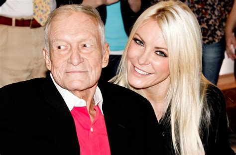 The Real Reason Hugh Hefner Stayed With Wife Crystal Harris