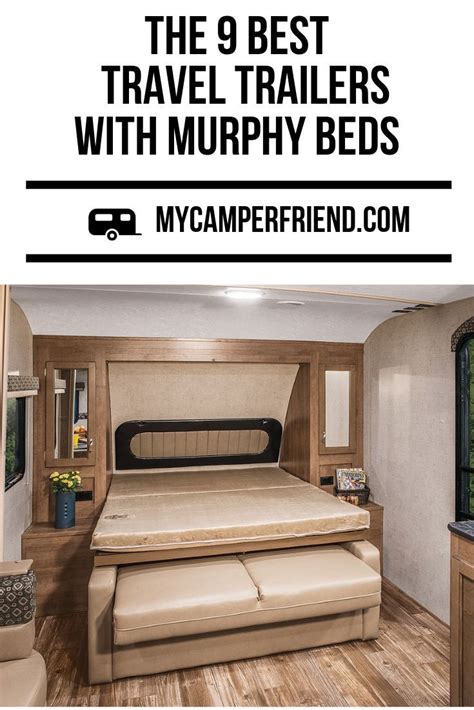 The 9 Best Travel Trailers with Murphy Beds | Murphy bed, Best travel trailers, Murphy bed plans