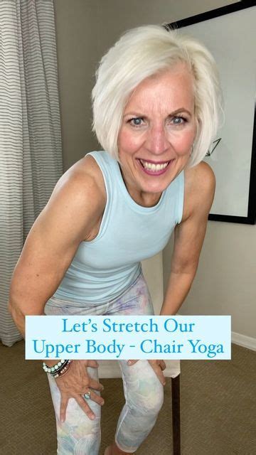 Cheri_Exercise Instructor on Instagram: "Chair Yoga Superman Stretch. This one stretch will help ...
