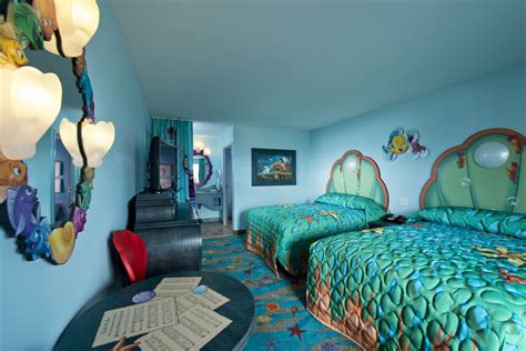 Slumber "Under the Sea" | Little mermaid room, Disney art of animation, Disney hotels