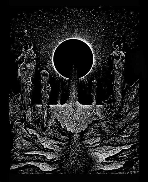 Pin by Malice of Rites on TERROR | Black metal art, Surreal art, Dark fantasy art