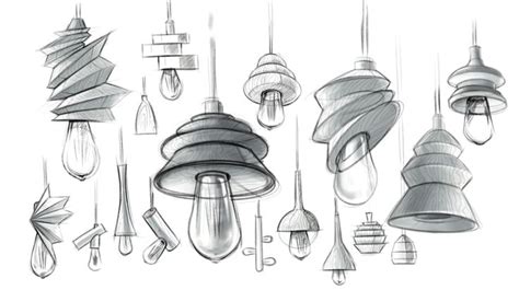 LIGHTING DESIGN SKETCHES 2016 on Behance | Furniture design sketches, Industrial design, Design