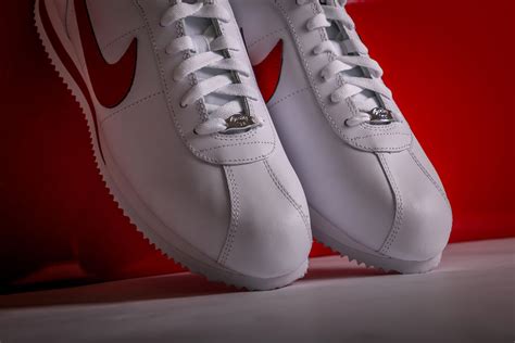 Nike Cortez Basic Leather 06 White Varsity Red - Sneaker Bar Detroit