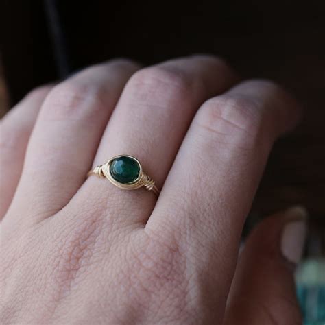 Emerald Jade Ring – Salt City Gems